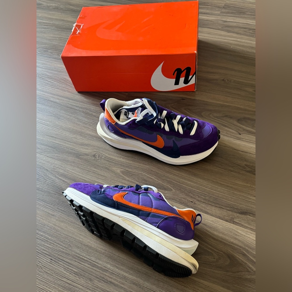 Nike Vaporwaffle Sacai Dark Iris Men’s 8 or Women’s 9.5 - Picture 5 of 11
